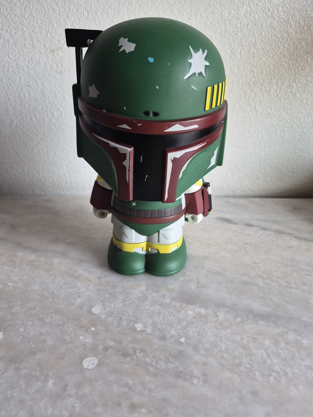 Monogram International Inc Star Wars Boba Fett Coin Piggy Bank, Plastic